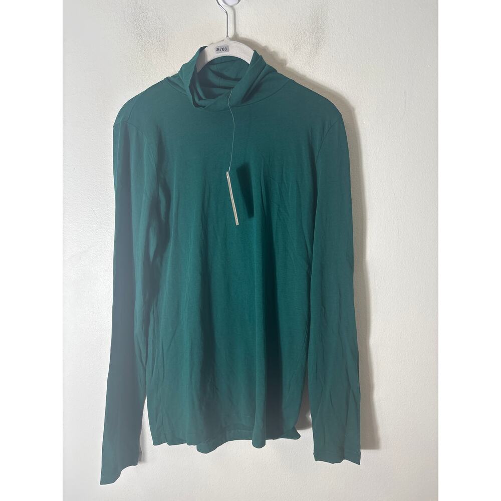 NWT Jewel Green Turtleneck Shirt Szs S